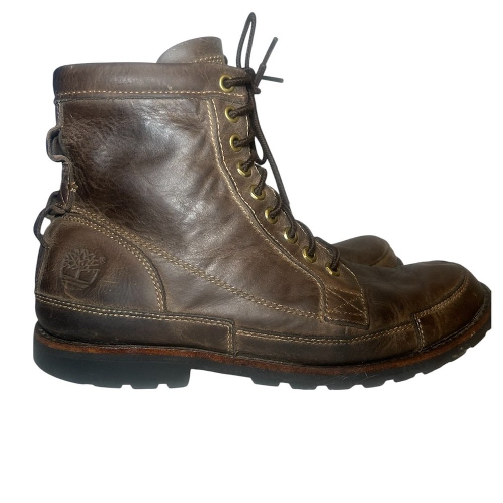 Timberland Dark Brown 6” Leather Men’s Boots 85474 Size US 11M